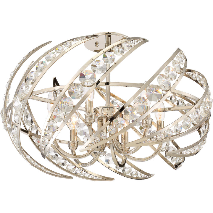 Quoizel Six Light Semi-Flush Mount