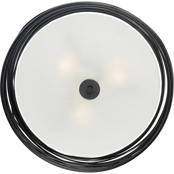 Quoizel Three Light Semi-Flush Mount