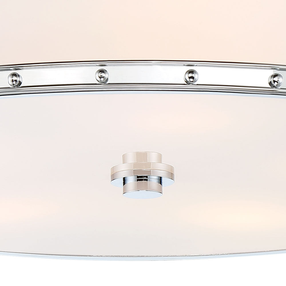 Minka Lavery LED Flush Mount in Chrome