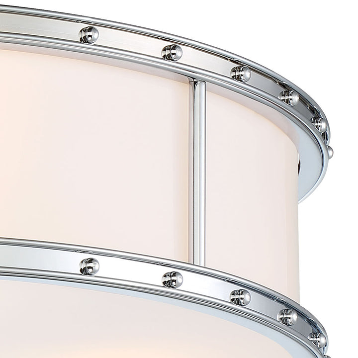 Minka Lavery LED Flush Mount in Chrome