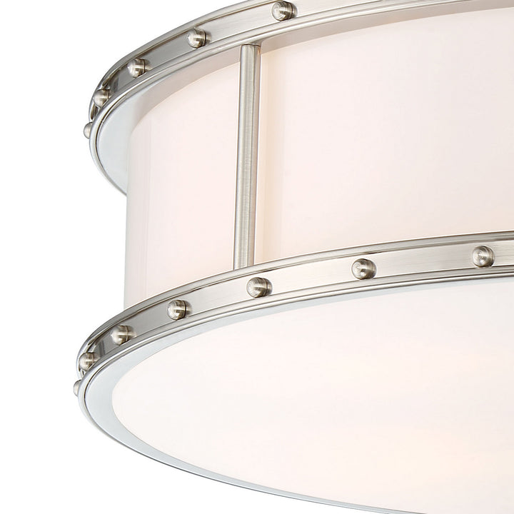 Minka Lavery LED Flush Mount in Brushed Nickel