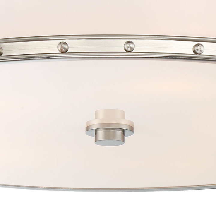 Minka Lavery LED Flush Mount in Brushed Nickel