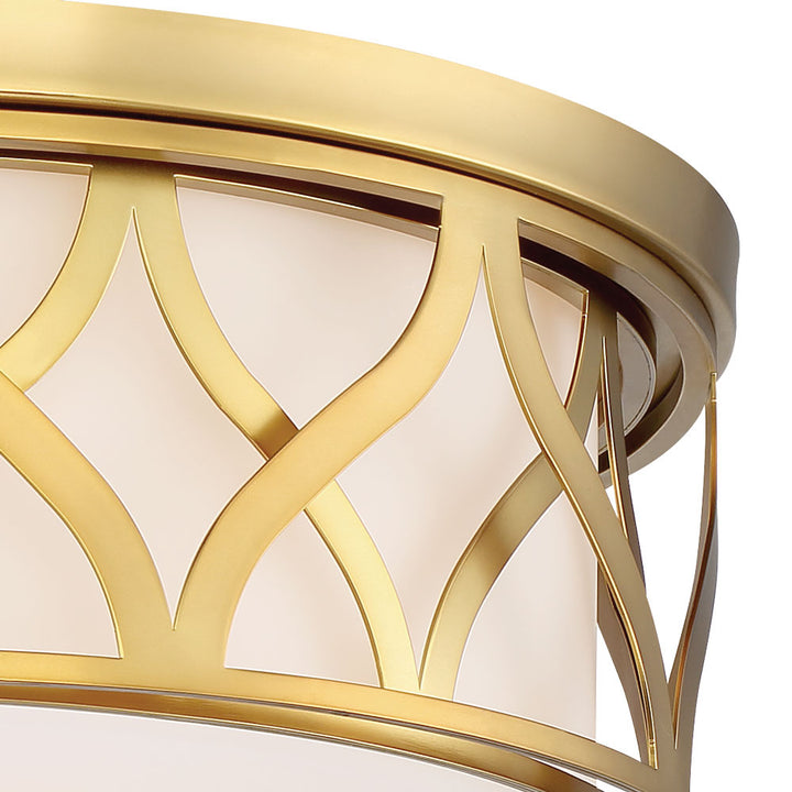 Minka Lavery LED Flush Mount in Liberty Gold