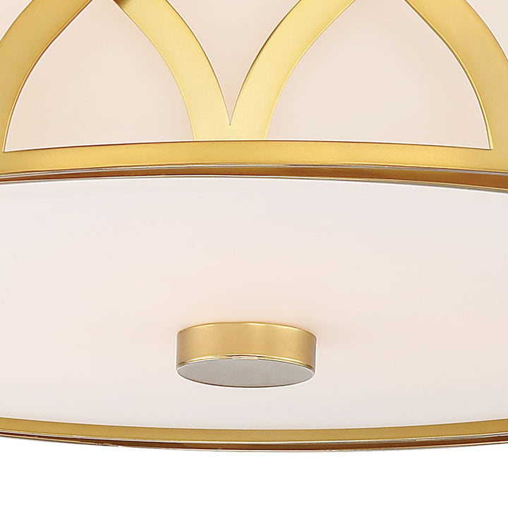 Minka Lavery LED Flush Mount in Liberty Gold