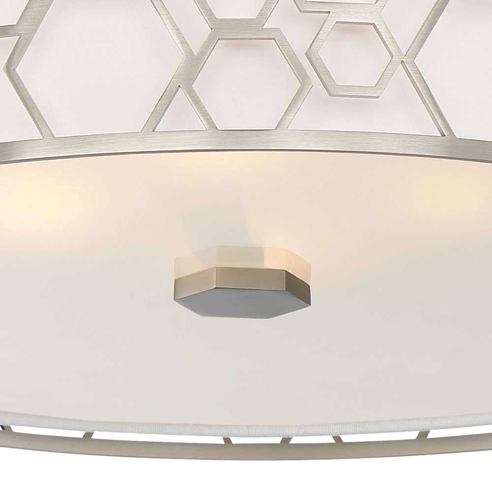 Minka Lavery LED Flush Mount in Brushed Nickel