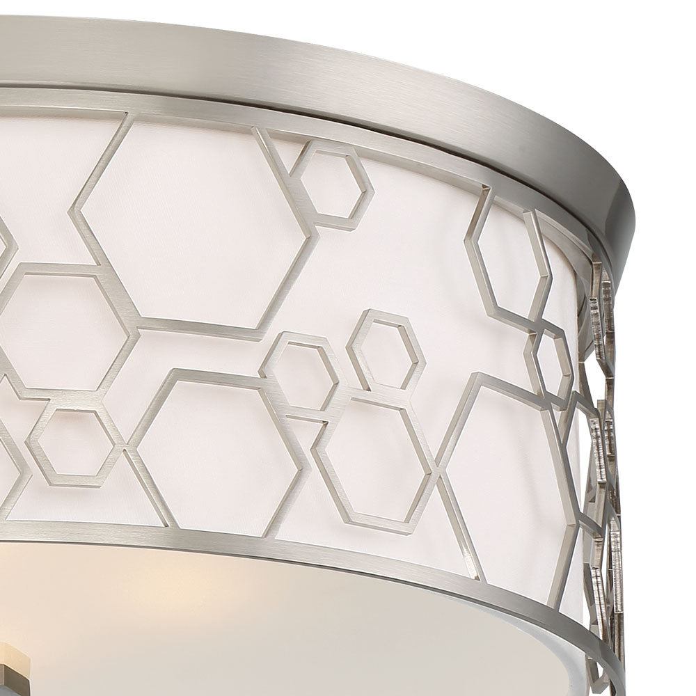 Minka Lavery LED Flush Mount in Brushed Nickel