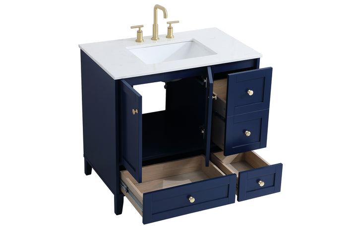 Elegant Lighting Single Bathroom Vanity