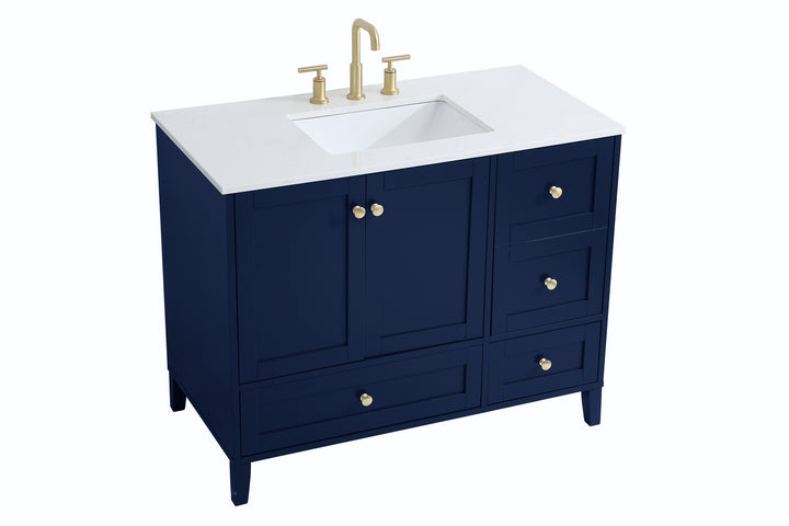Elegant Lighting Single Bathroom Vanity