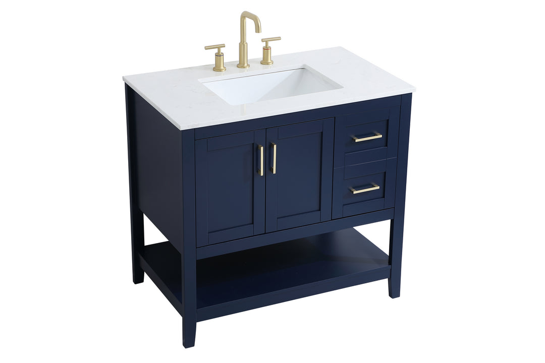 Elegant Lighting Single Bathroom Vanity