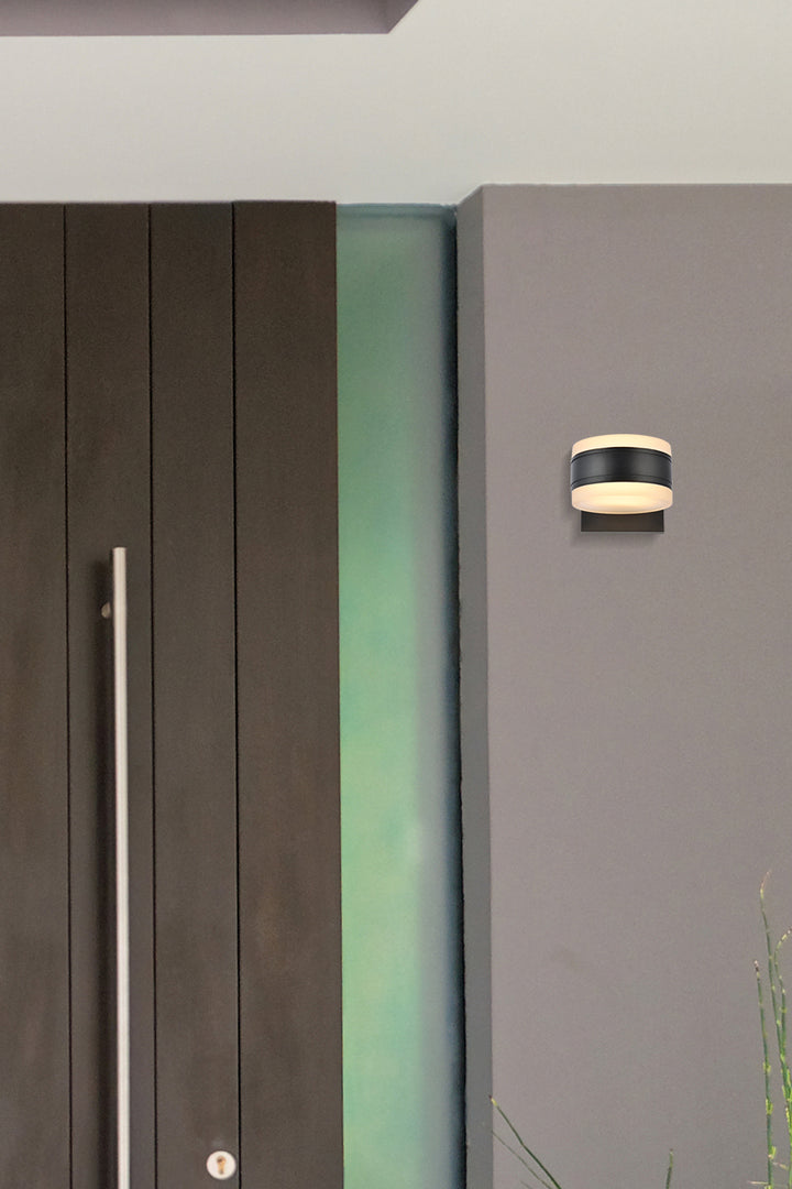 Elegant Lighting LED Outdoor Wall Lamp