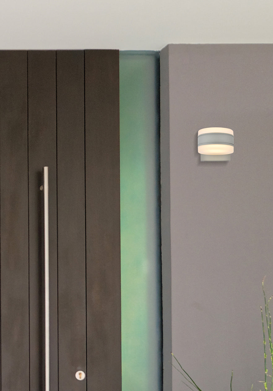 Elegant Lighting LED Outdoor Wall Lamp