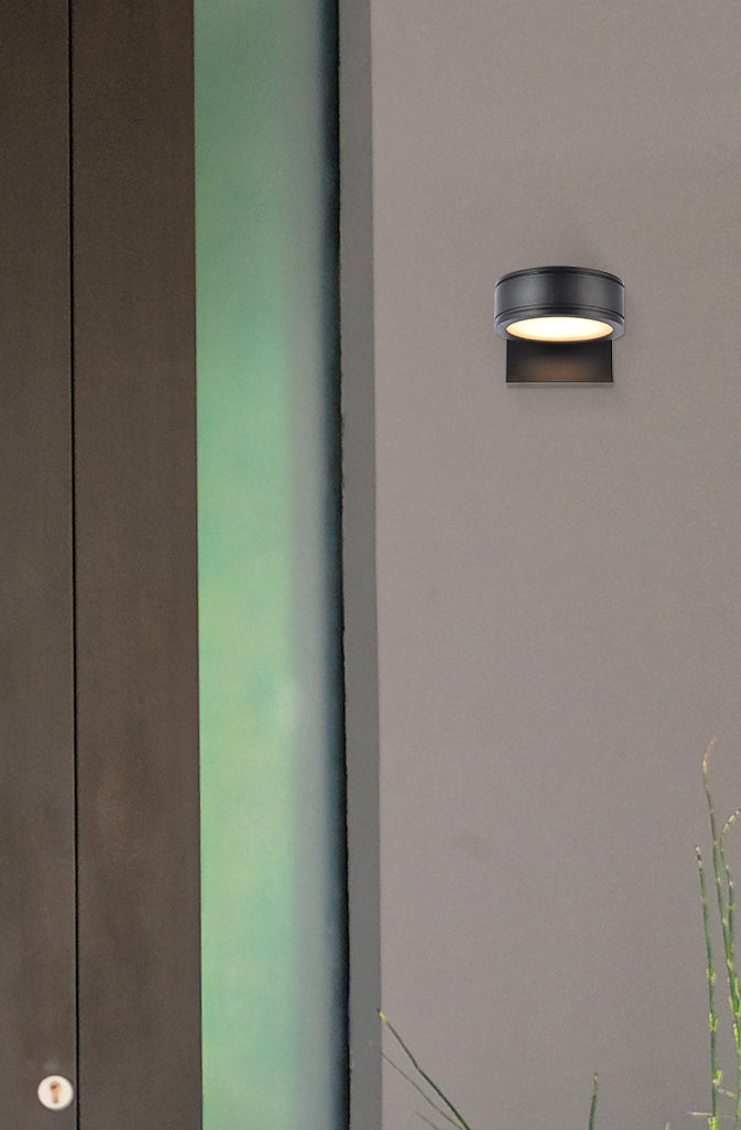 Elegant Lighting LED Outdoor Wall Lamp