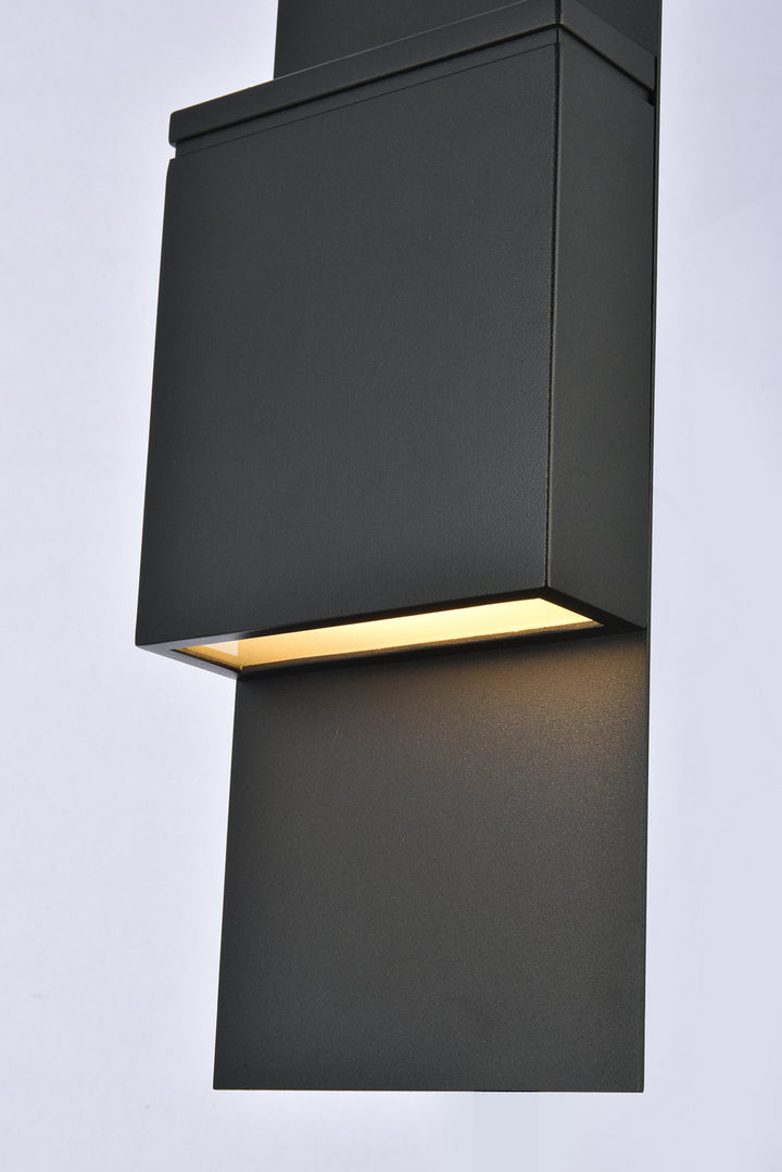 Elegant Lighting LED Outdoor Wall Lamp