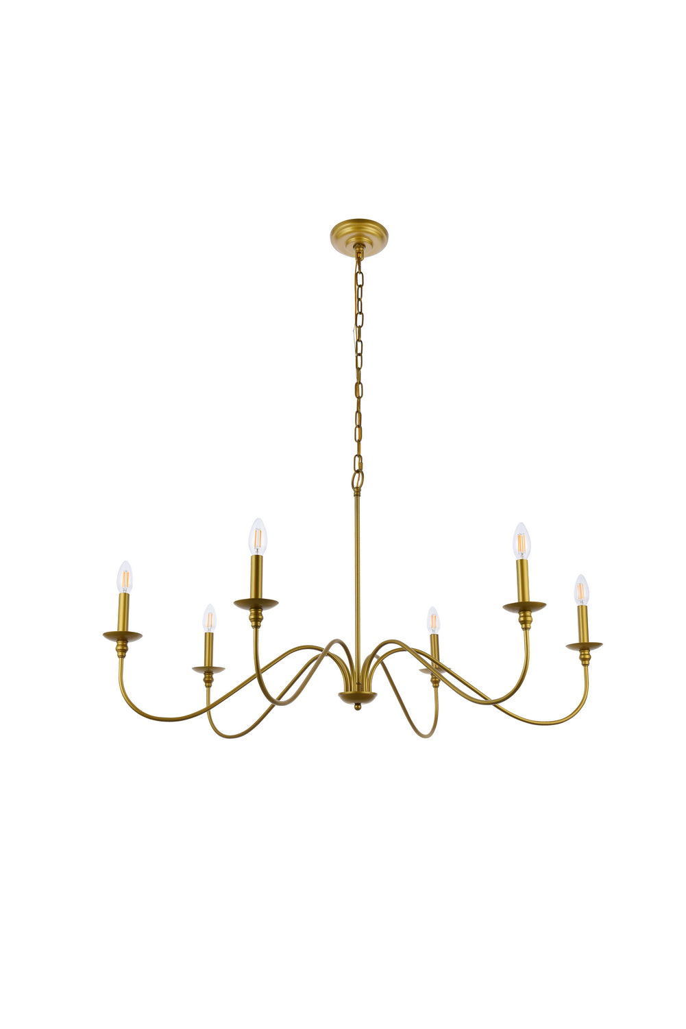 Elegant Lighting Six Light Chandelier