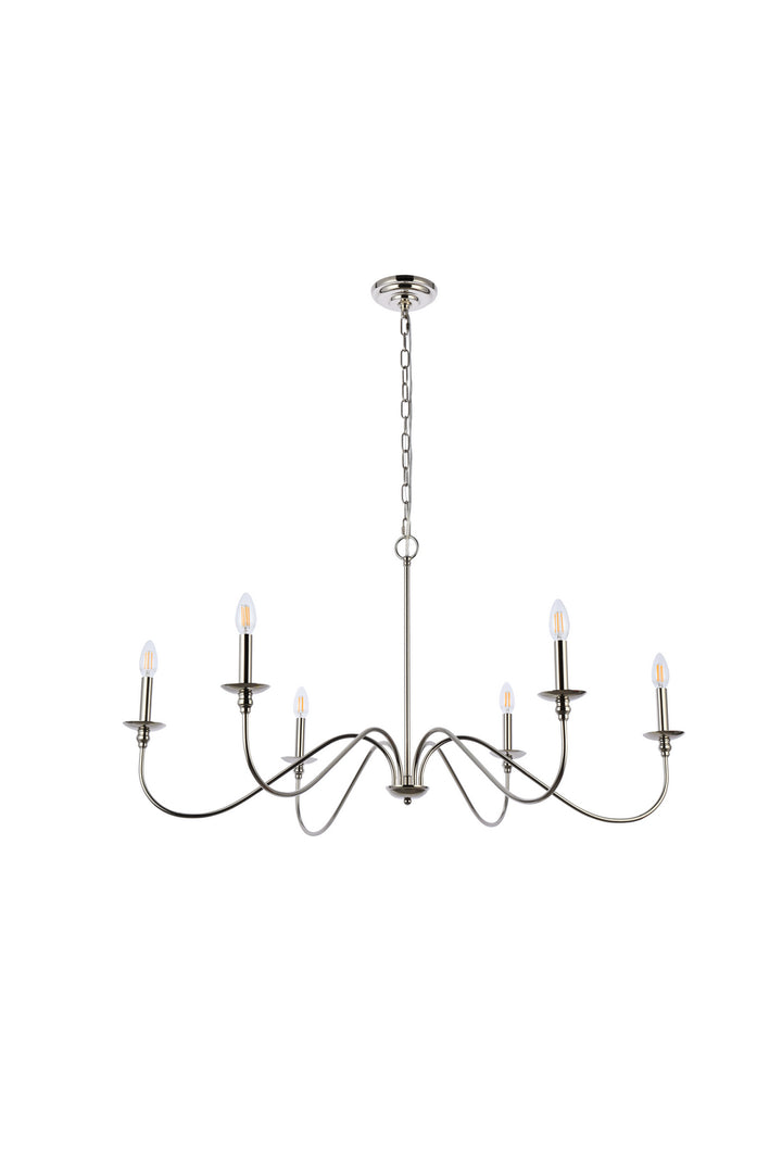 Elegant Lighting Six Light Chandelier