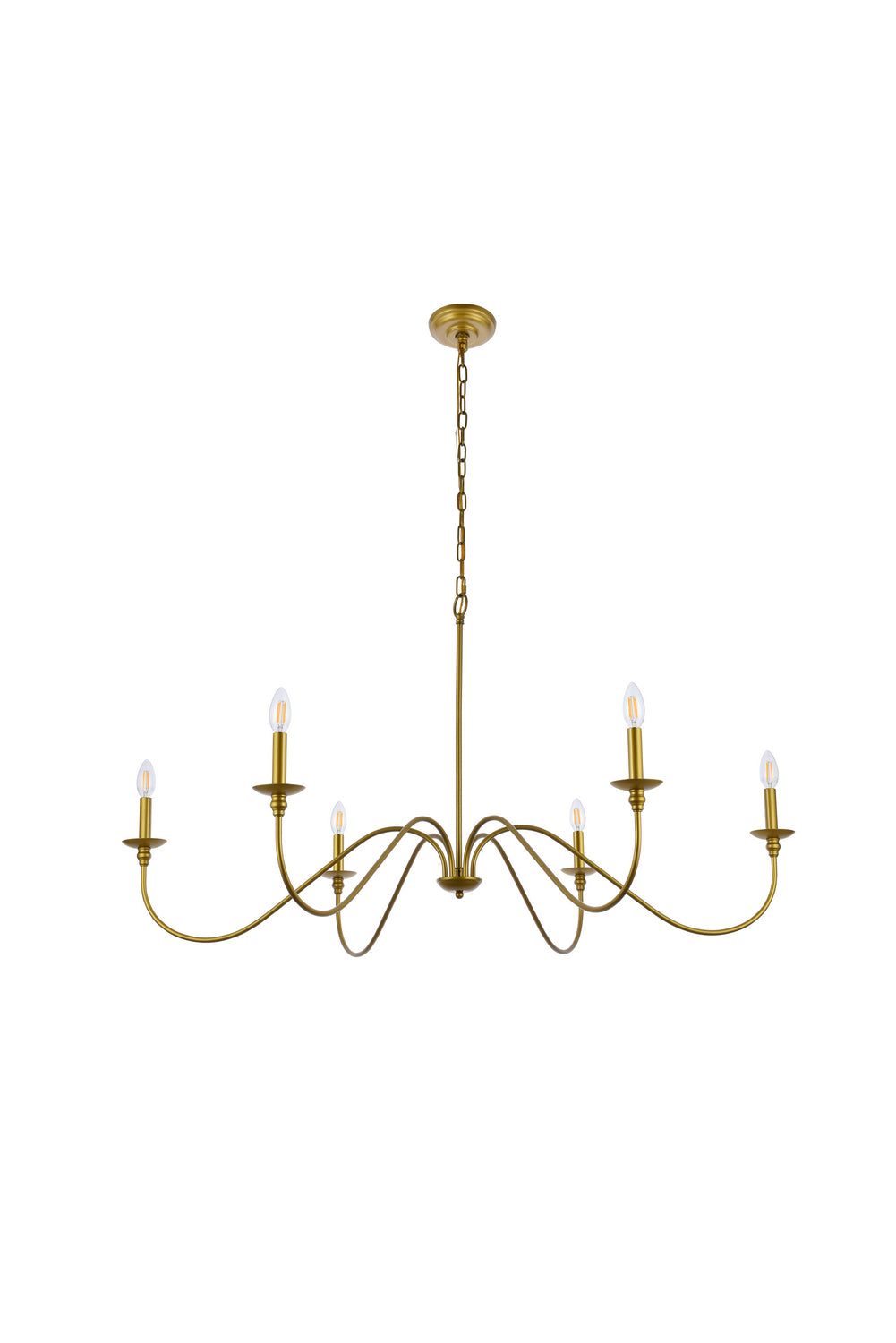 Elegant Lighting Six Light Chandelier