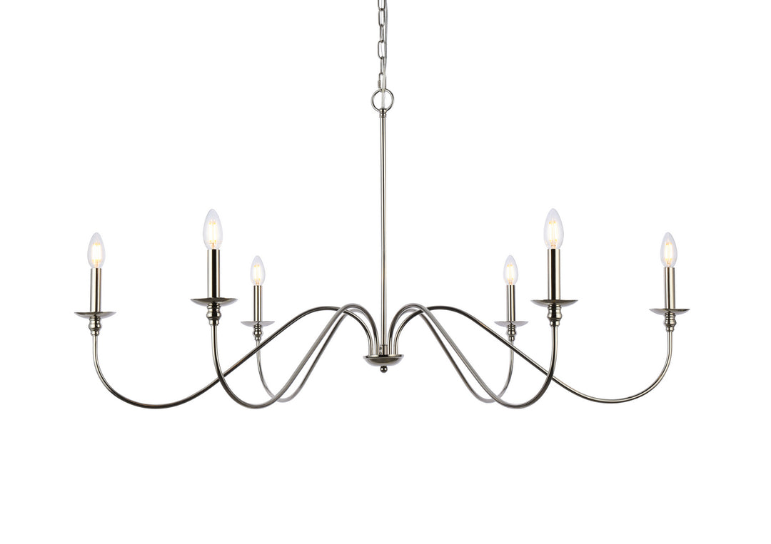 Elegant Lighting Six Light Chandelier