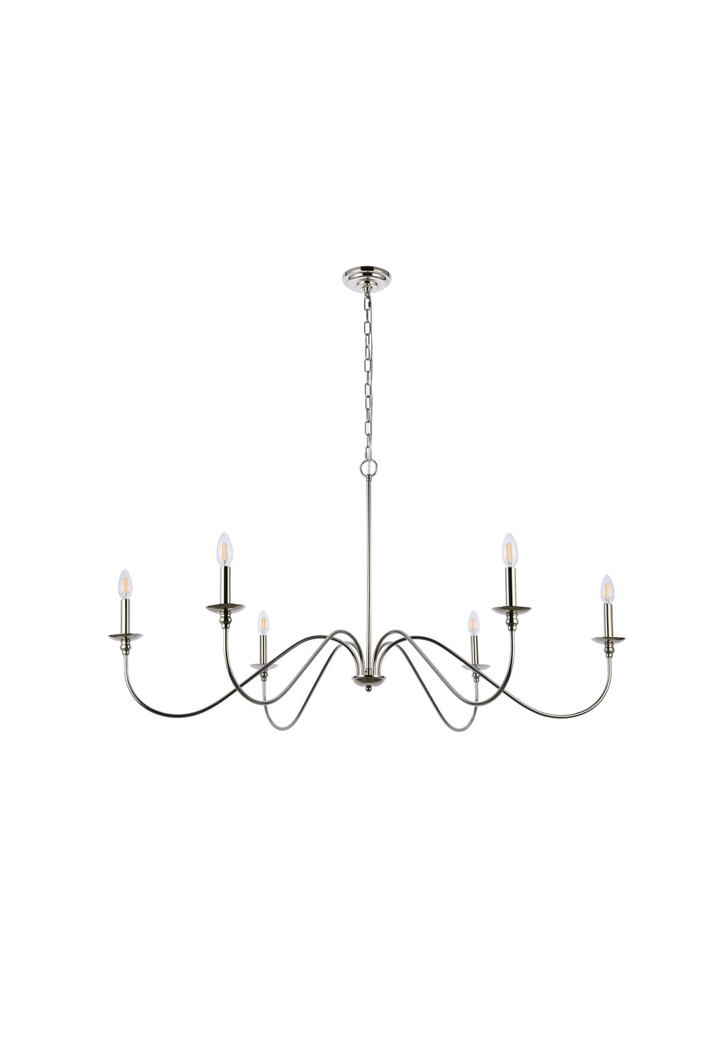 Elegant Lighting Six Light Chandelier