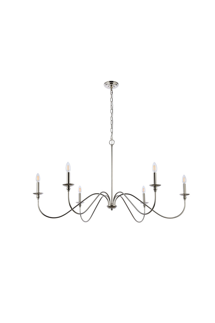 Elegant Lighting Six Light Chandelier