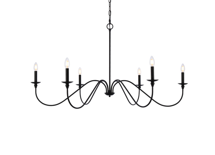 Elegant Lighting Six Light Chandelier