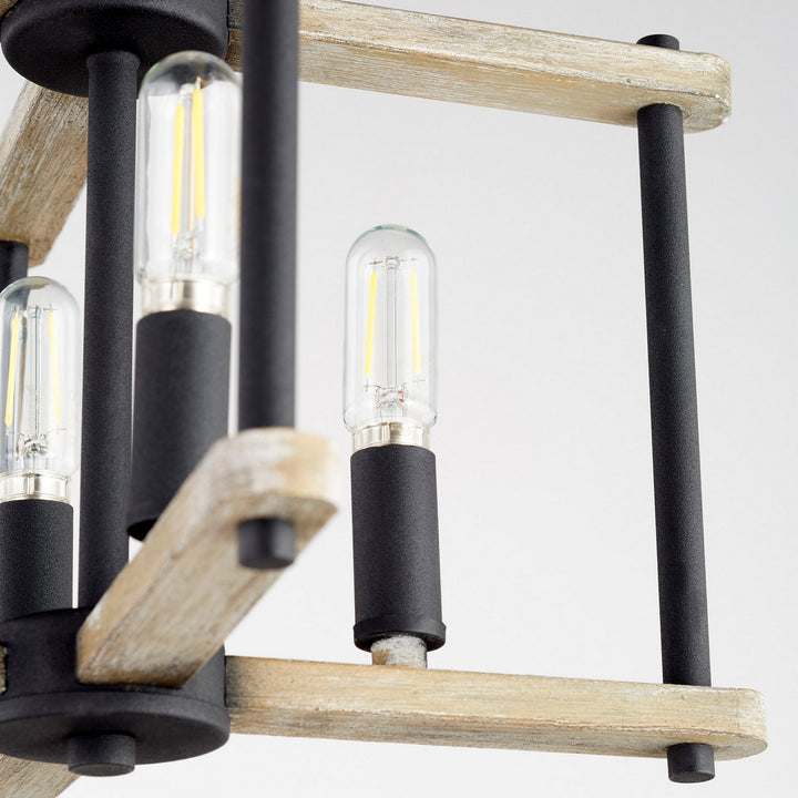 Quorum Four Light Dual Mount