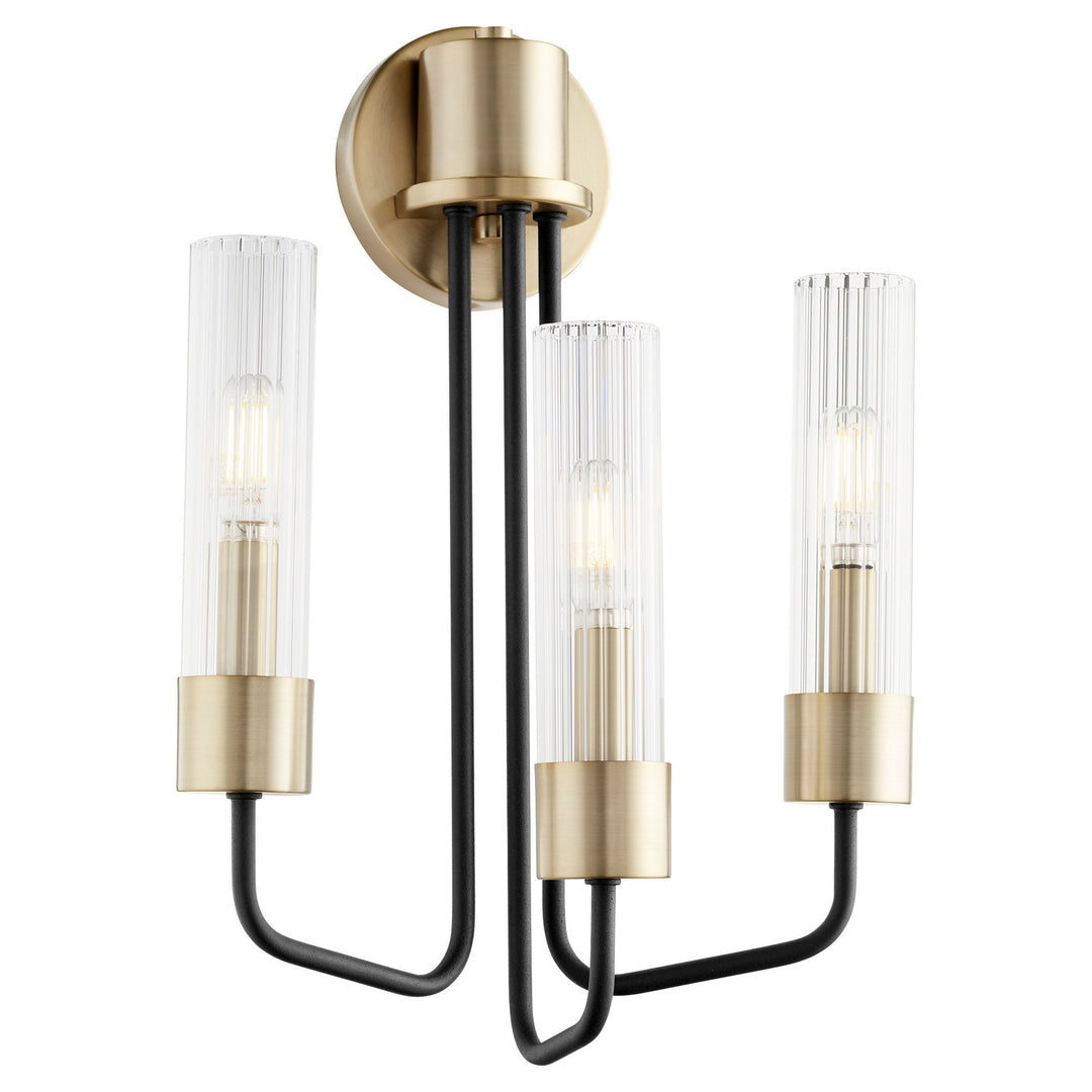 Quorum Three Light Wall Mount