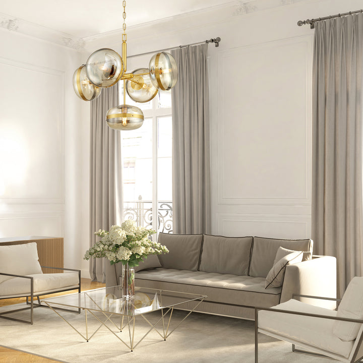 Eurofase Five Light Chandelier