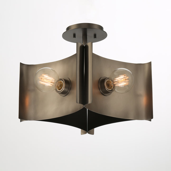 Eurofase Four Light Semi Flush Mount