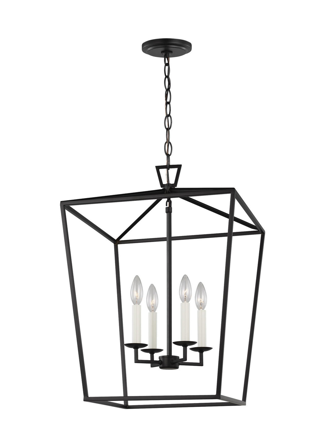 Visual Comfort Studio Four Light Lantern