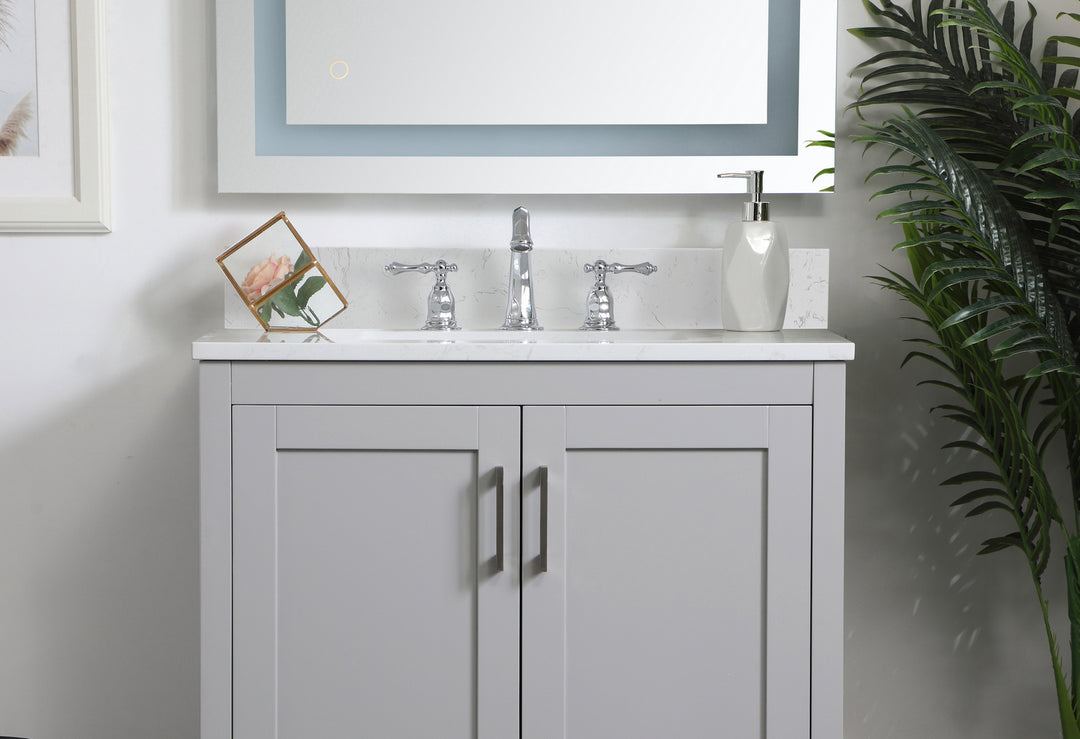 Elegant Lighting Backsplash