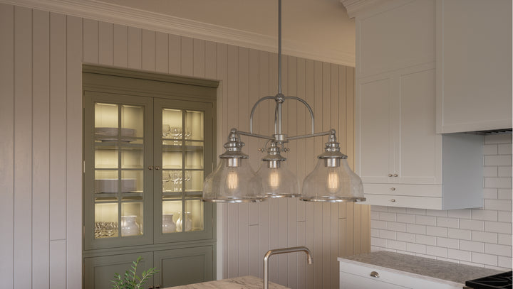 Quoizel Three Light Chandelier