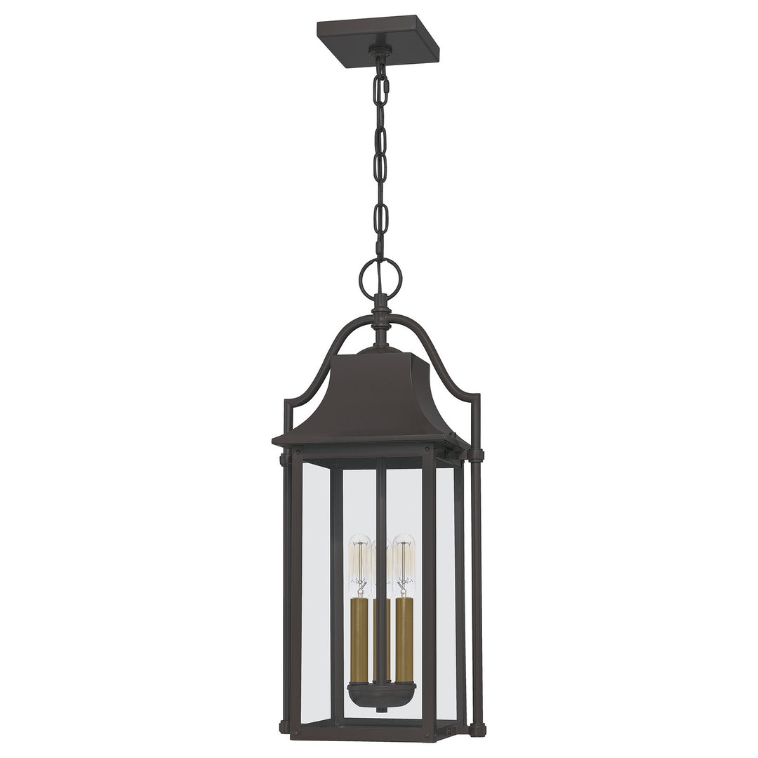 Quoizel Three Light Outdoor Hanging Lantern