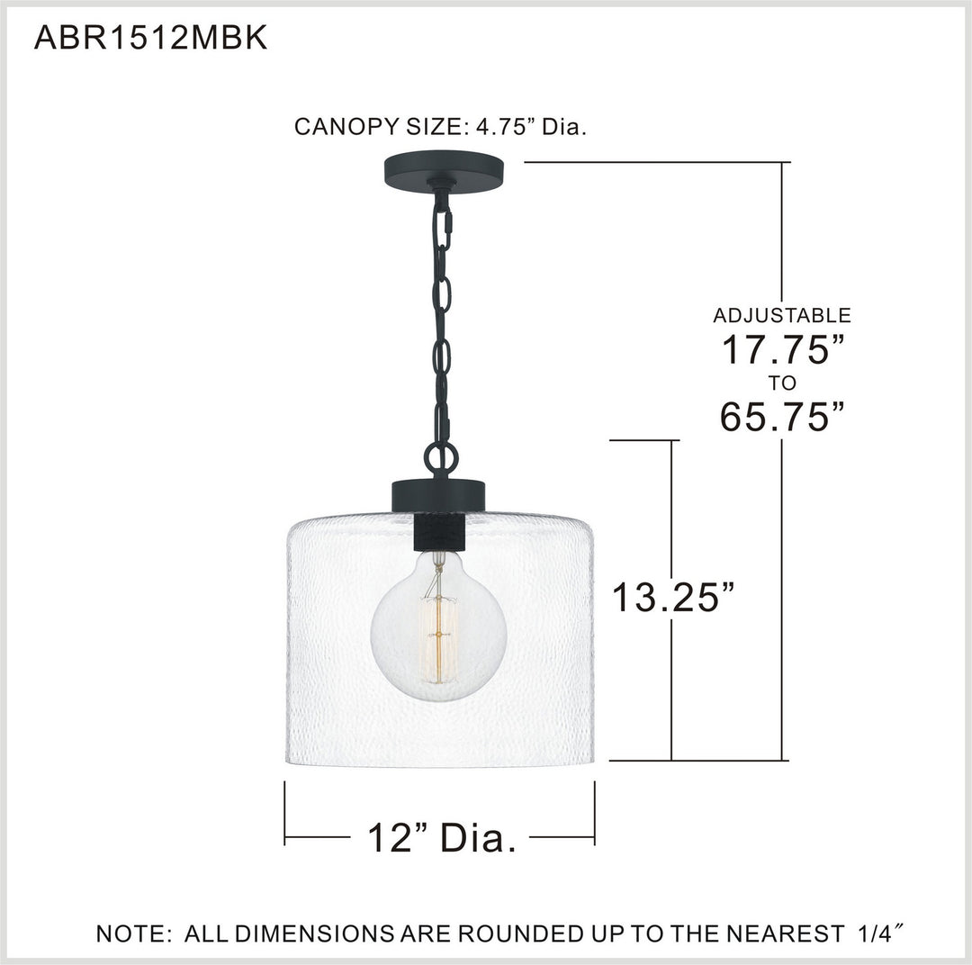 Quoizel One Light Mini Pendant