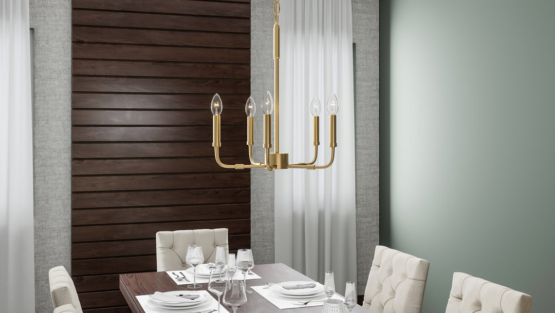 Quoizel Five Light Chandelier