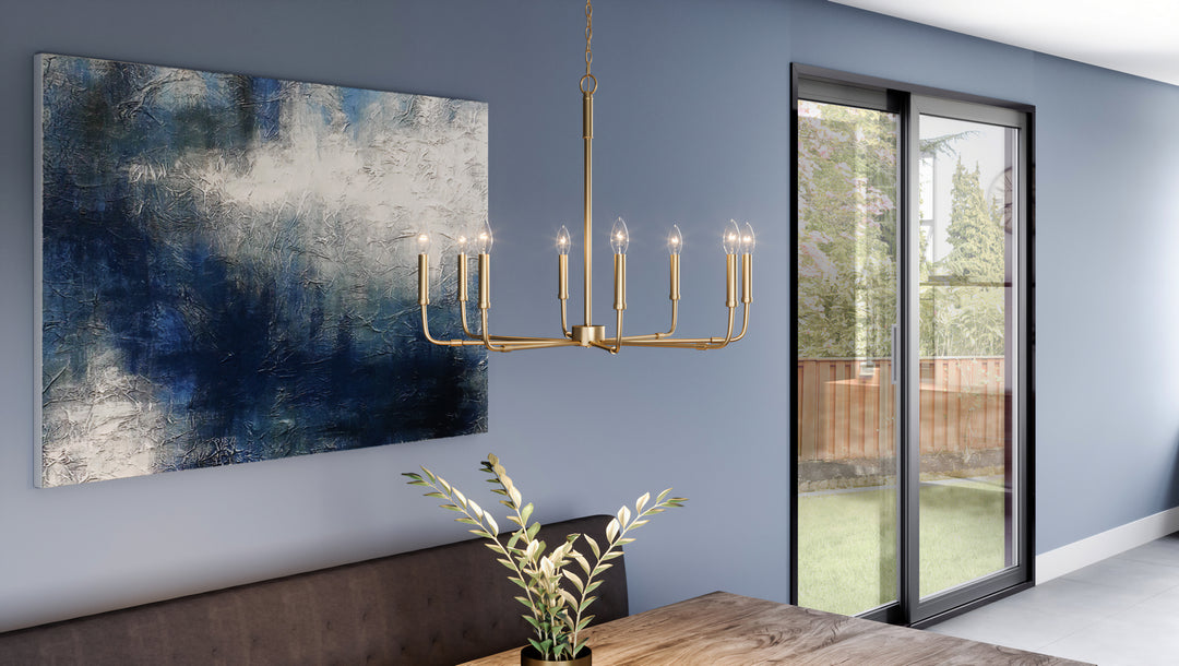 Quoizel Eight Light Chandelier