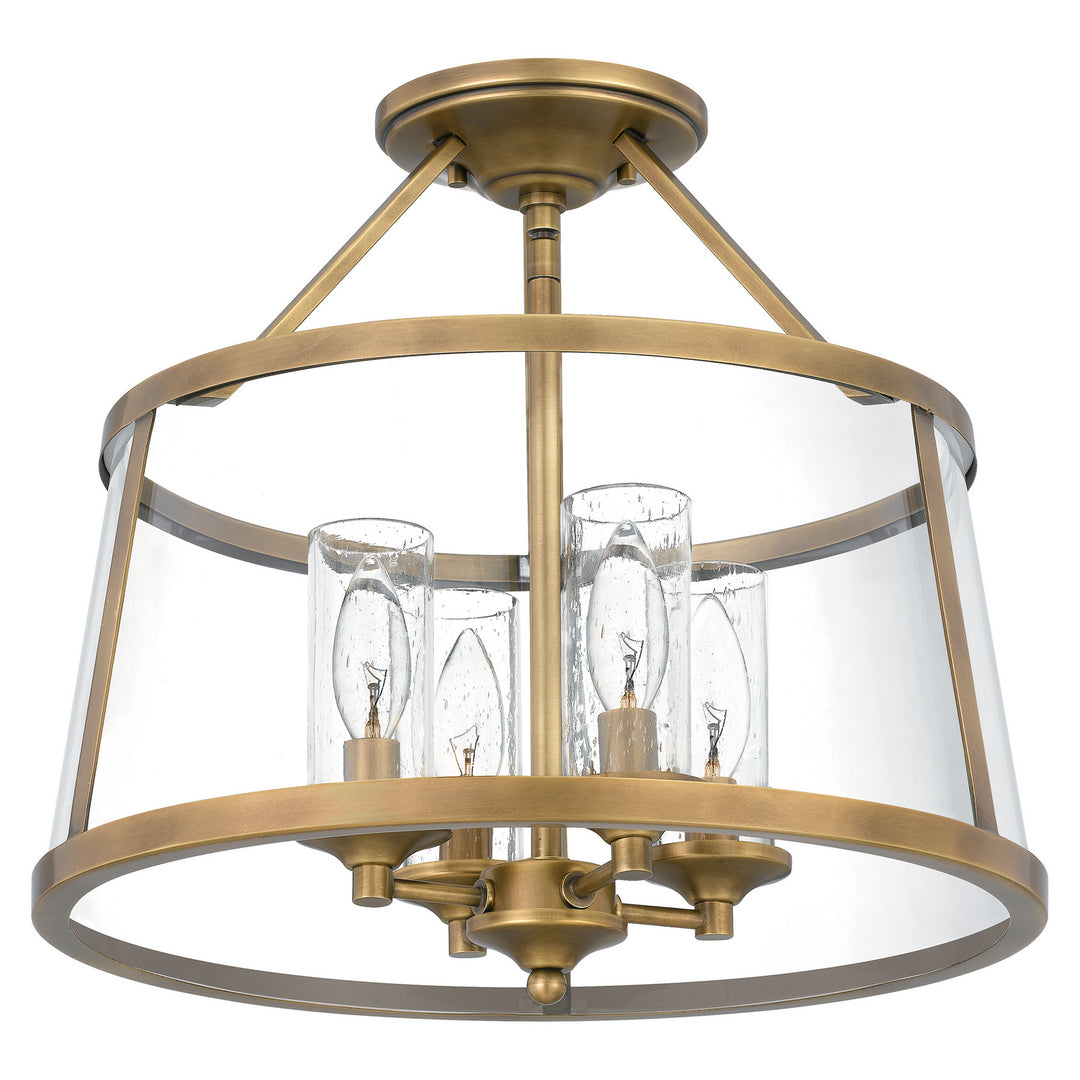 Quoizel Four Light Semi-Flush Mount