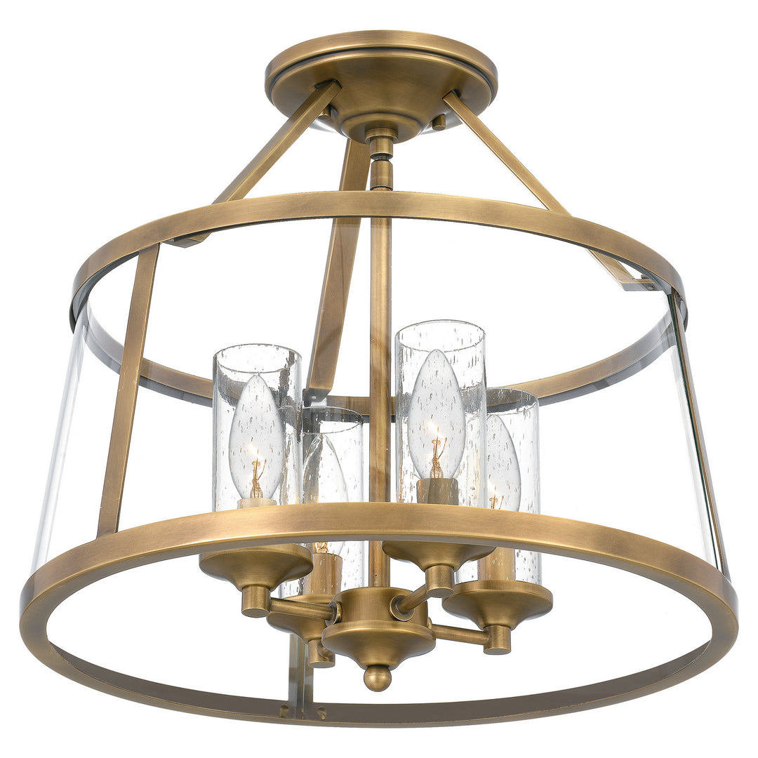 Quoizel Four Light Semi-Flush Mount