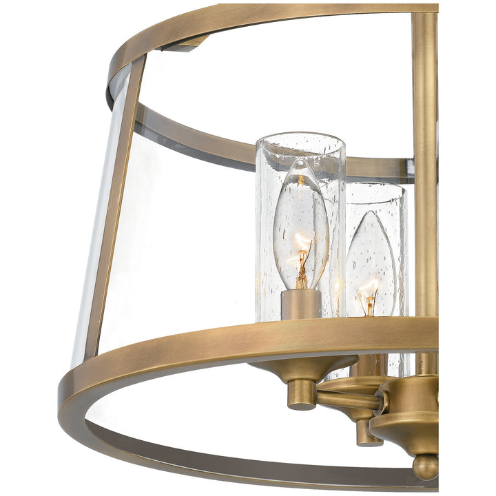 Quoizel Four Light Semi-Flush Mount