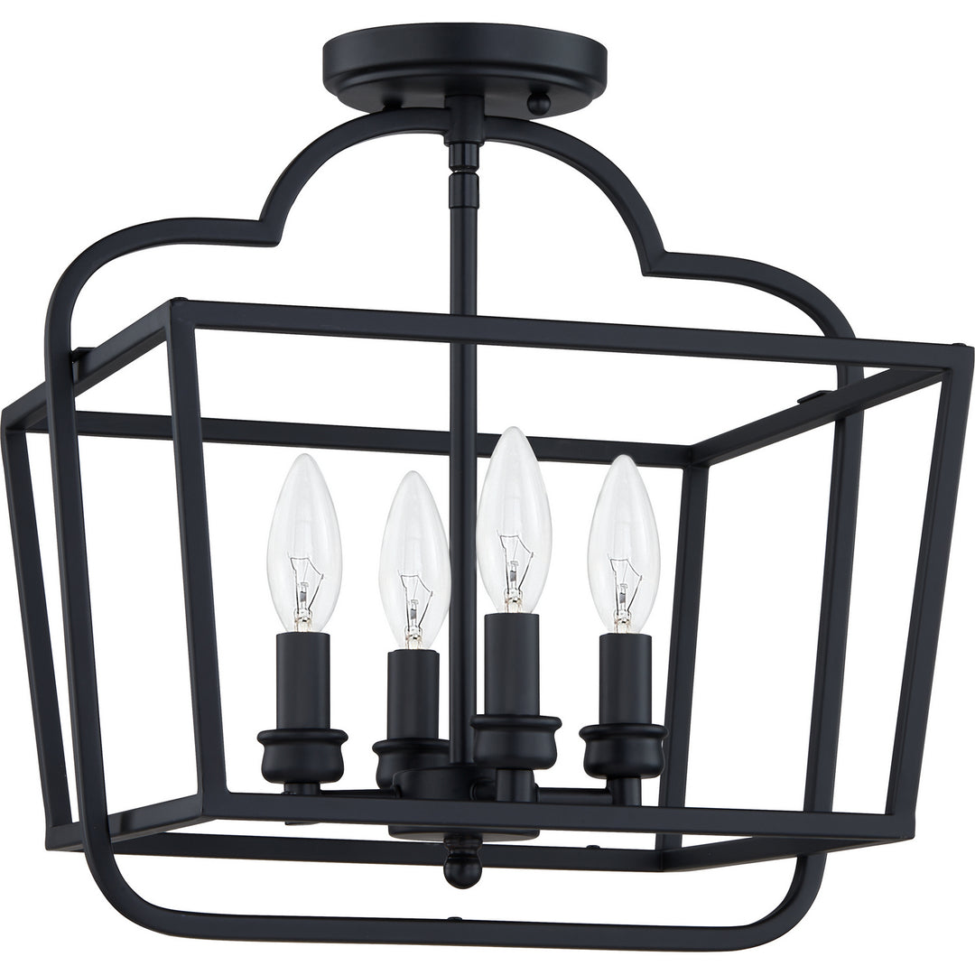 Quoizel Four Light Semi-Flush Mount