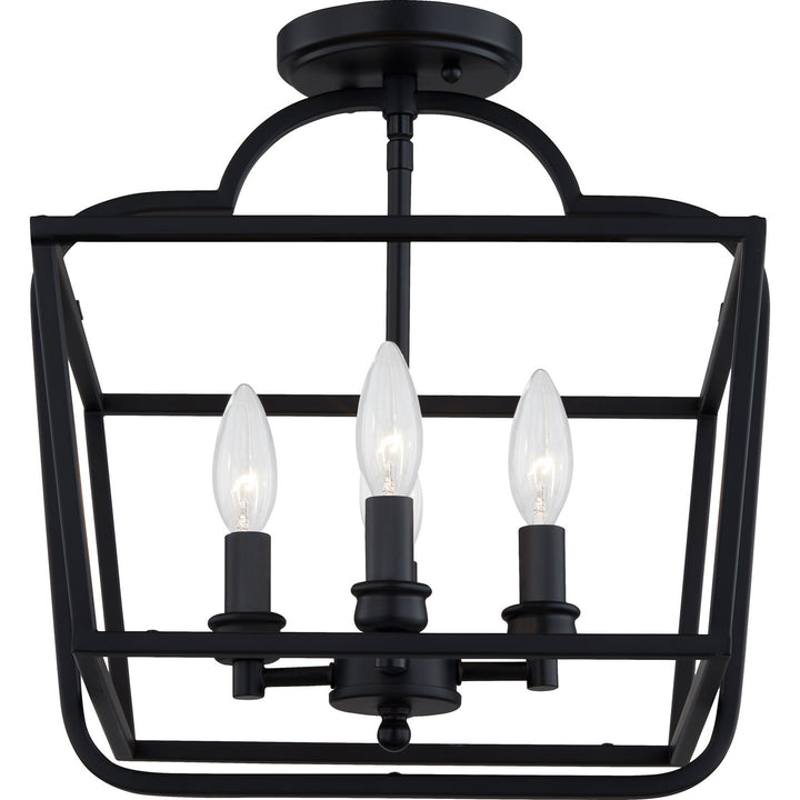 Quoizel Four Light Semi-Flush Mount