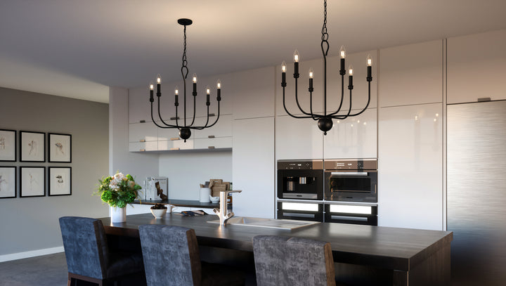 Quoizel Six Light Chandelier