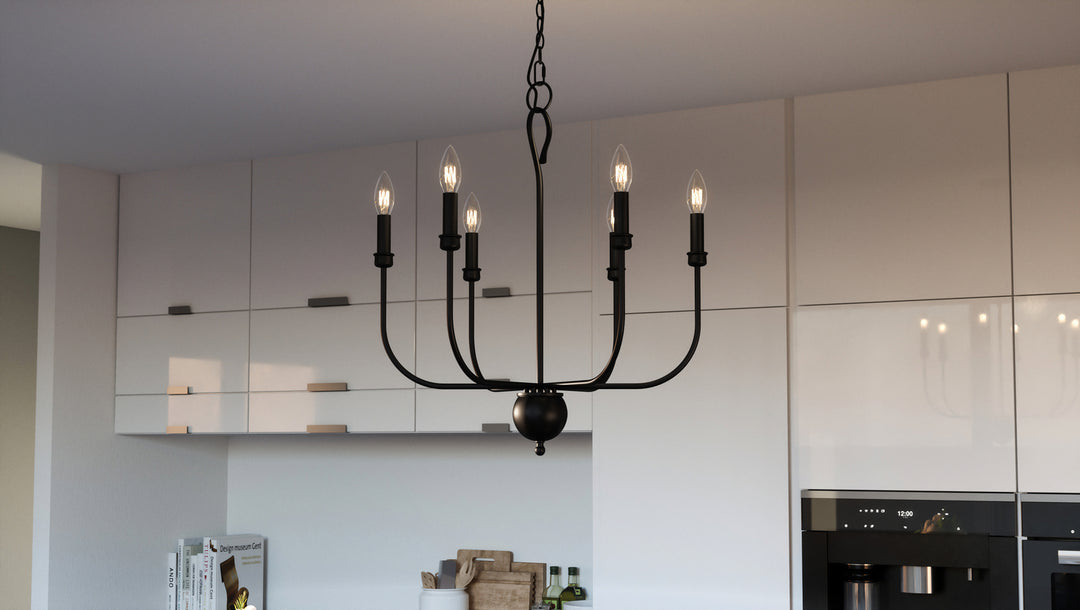 Quoizel Six Light Chandelier