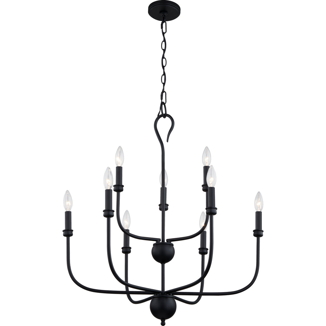 Quoizel Nine Light Chandelier