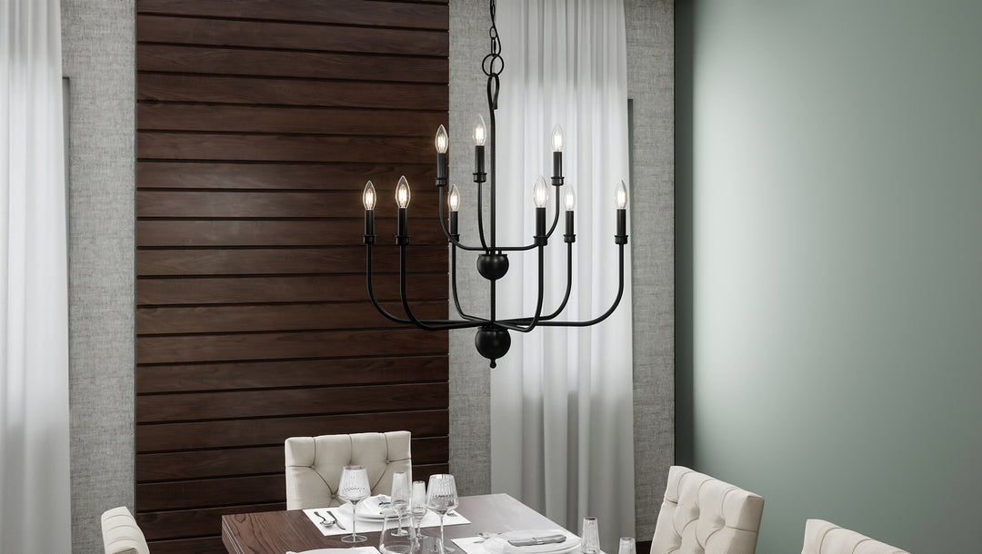 Quoizel Nine Light Chandelier