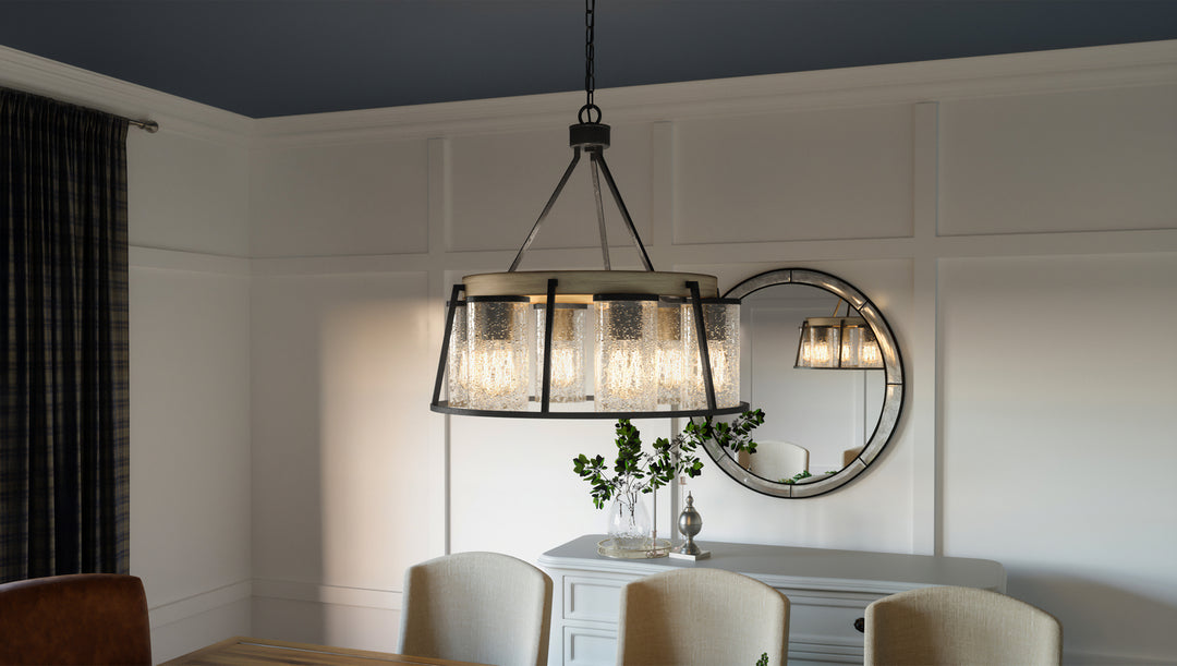 Quoizel Six Light Chandelier