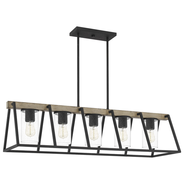 Quoizel Five Light Linear Chandelier