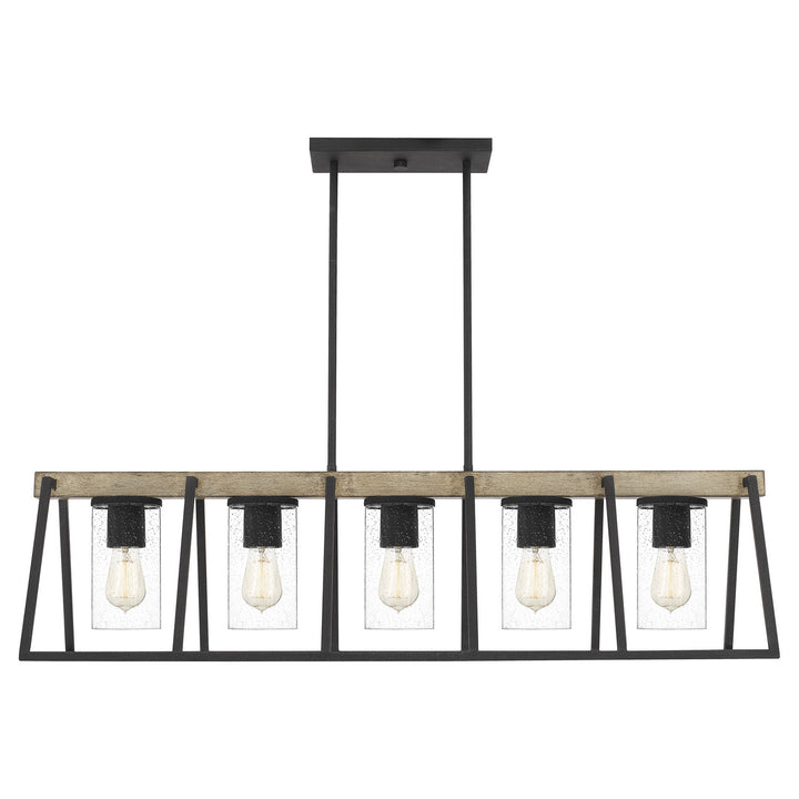 Quoizel Five Light Linear Chandelier