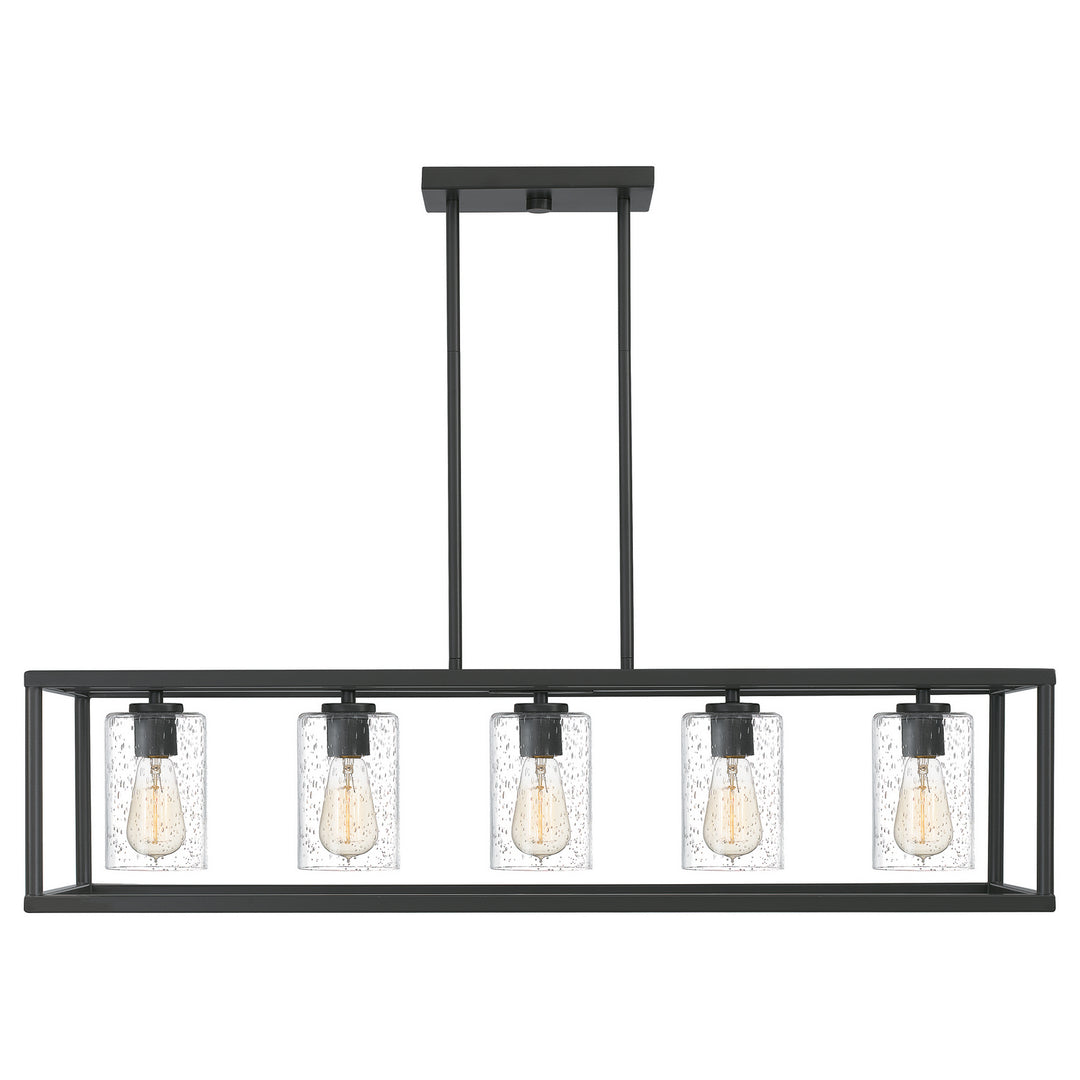 Quoizel Five Light Linear Chandelier