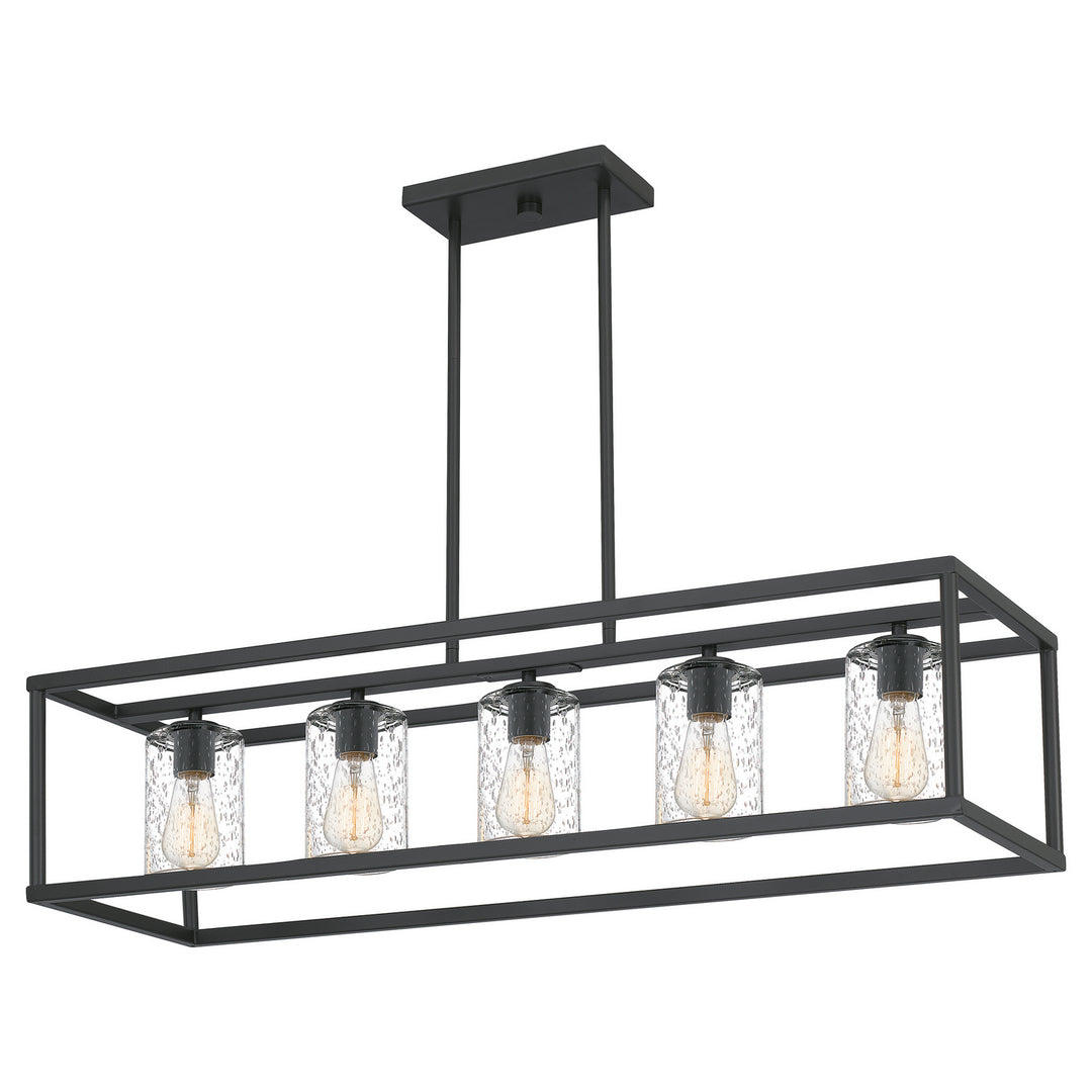 Quoizel Five Light Linear Chandelier