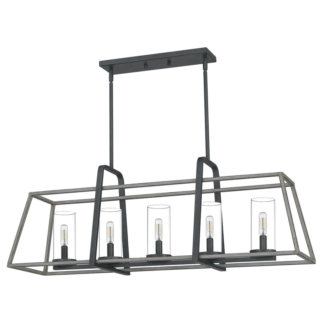 Quoizel Five Light Linear Chandelier